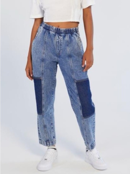 BDG Denim - BDG by Urban Outfitters Patchwork Jogger Jeans
